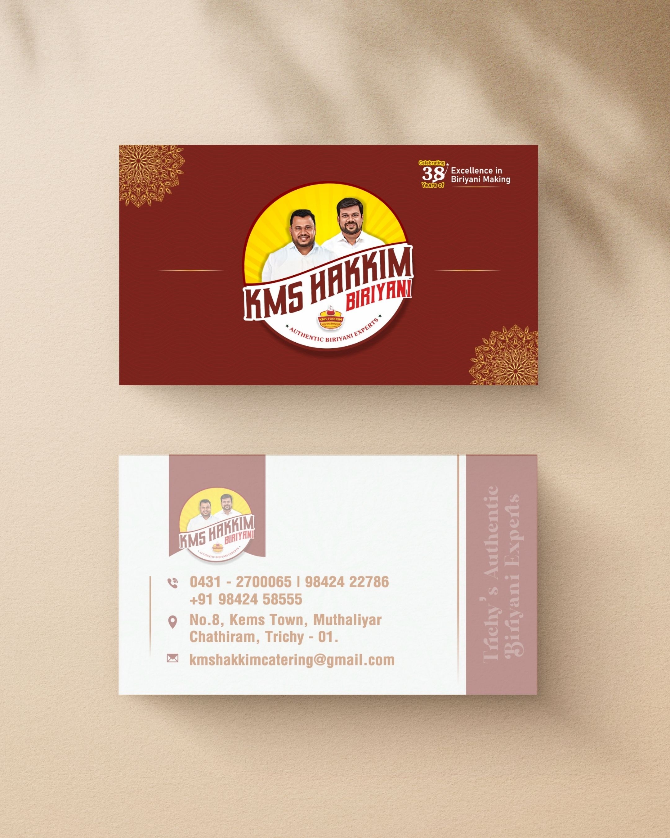 KMS Visiting Card Business Card Design